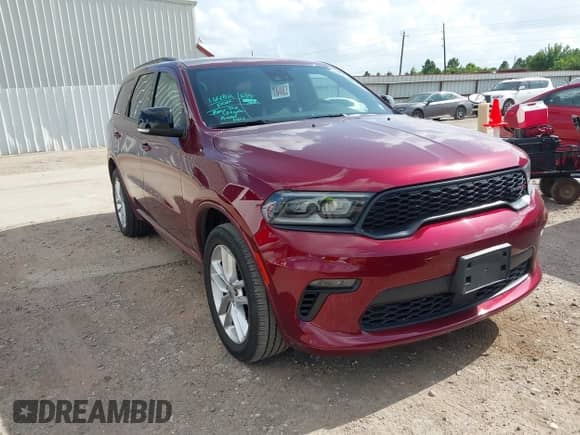 2023 Dodge Durango GT z VIN 1C4RDJDG7PC626520, wystawiony jako IAAI lot #42549998 z przebiegiem 63 010 mil mil oraz . Historia ofert i sprzedaży dostępna na DreamBid. Obrazek 1.