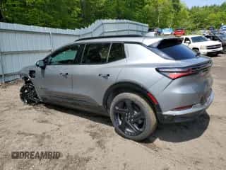 2024 Chevrolet Equinox EV RS с VIN 3GN7DPRR6RS235805, выставлен на аукционе Copart как лот 58733115 с пробегом 9 897 миль миль и Списание • Salvage title. История ставок и продаж доступна на DreamBid. Изображение 2.