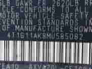 2021 Toyota Camry SE Nightshade z VIN 4T1G11AK8MU585082, wystawiony jako IAAI lot #43245347 z przebiegiem 88 301 mil mil oraz . Historia ofert i sprzedaży dostępna na DreamBid. Obrazek 9.