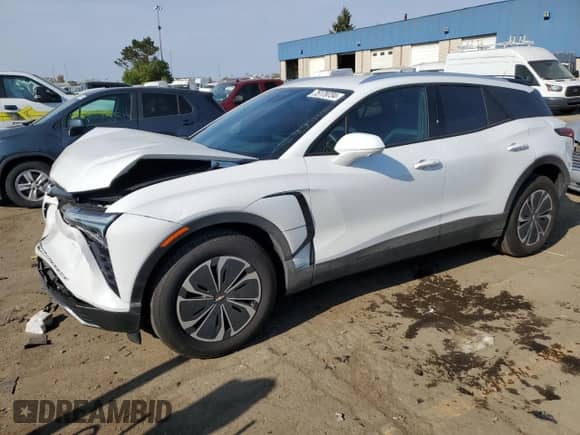 2024 Chevrolet Blazer EV eAWD LT с VIN 3GNKDBRJ9RS199907, выставлен на аукционе Copart как лот 75179734 с пробегом 4 514 миль миль и Чистый • Clean title. История ставок и продаж доступна на DreamBid. Изображение 1.