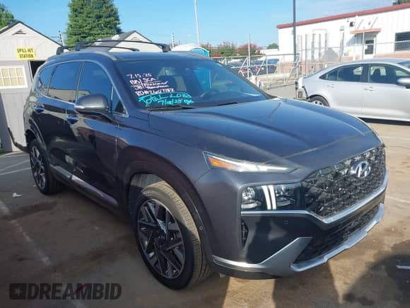 2021 Hyundai Santa Fe Calligraphy z VIN 5NMS5DAL6MH358848, wystawiony jako IAAI lot #42823393 z przebiegiem 54 199 mil mil oraz . Historia ofert i sprzedaży dostępna na DreamBid. Obrazek 14.