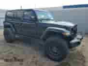 2023 Jeep Wrangler Willys with VIN 1C4HJXDG6PW663824, listed as a Copart auction lot 57761905 with 15,040 mi miles and Salvage title. Bid and sale history available at DreamBid. Image 4.