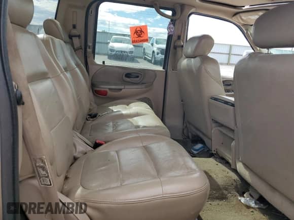 2003 Ford F-150 XLT with VIN 1FTRW08L93KB25558, listed as a Copart auction lot 81910345 with 169,885 mi miles and Salvage title. Bid and sale history available at DreamBid. Image 10.