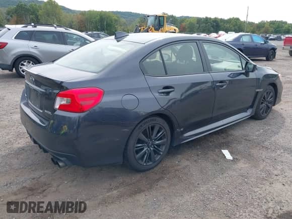 2018 Subaru WRX with VIN JF1VA1A64J9807880, listed as a IAAI auction lot 43323972 with 177,688 mi miles and . Bid and sale history available at DreamBid. Image 4.
