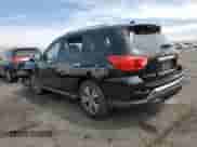 2019 Nissan Pathfinder Platinum z VIN 5N1DR2MM8KC620933, wystawiony jako Copart lot #70779515 z przebiegiem Nie podano mil oraz Szkoda całkowita • Salvage title. Historia ofert i sprzedaży dostępna na DreamBid. Obrazek 2.