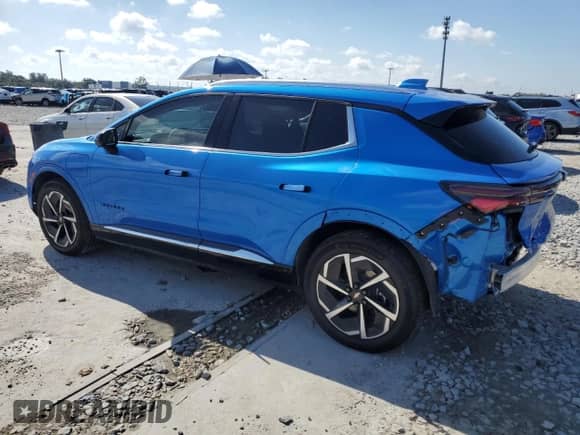 2025 Chevrolet Equinox EV LT с VIN 3GN7DLRP0SS176442, выставлен на аукционе Copart как лот 81924085 с пробегом 31 107 миль миль и Списание • Salvage title. История ставок и продаж доступна на DreamBid. Изображение 2.