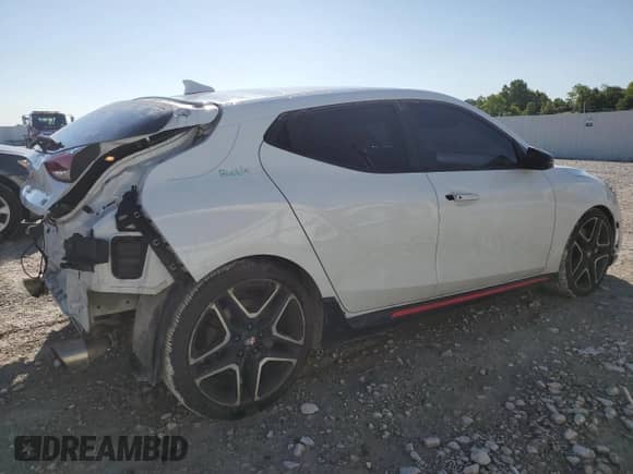 2021 Hyundai Veloster с VIN KMHT36AH0MU009478, выставлен на аукционе Copart как лот 57598905 с пробегом 57 177 миль миль и Списание • Salvage title. История ставок и продаж доступна на DreamBid. Изображение 3.