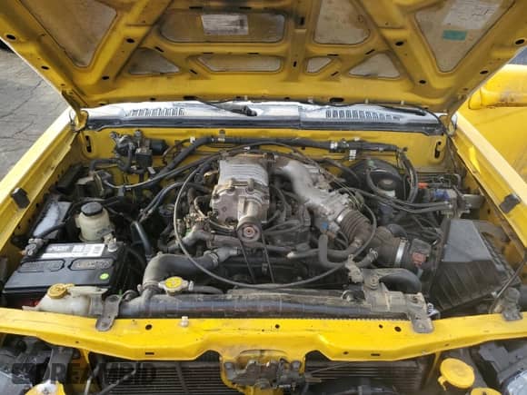 2001 Nissan Frontier SC SuperCharger with VIN 1N6MD27Y51C373562, listed as a Copart auction lot 45063775 with 210,228 mi miles and Salvage title. Bid and sale history available at DreamBid. Image 12.