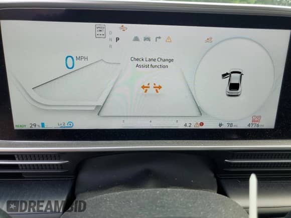 2025 Hyundai Ioniq 6 SEL с VIN KMHM34AC3SA086518, выставлен на аукционе Copart как лот 65620955 с пробегом 4 776 миль миль и Списание • Salvage title. История ставок и продаж доступна на DreamBid. Изображение 9.
