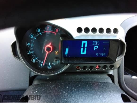 2012 Chevrolet Sonic LS z VIN 1G1JA5SH8C4149814, wystawiony jako Copart lot #81399975 z przebiegiem 97 391 mil mil oraz Szkoda całkowita • Salvage title. Historia ofert i sprzedaży dostępna na DreamBid. Obrazek 9.