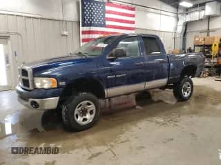 2003 Dodge 2500 ST with VIN 3D7KU28DX3G731122, listed as a Copart auction lot 67288385 with 247,347 mi miles and Clean title. Bid and sale history available at DreamBid. Image 1.