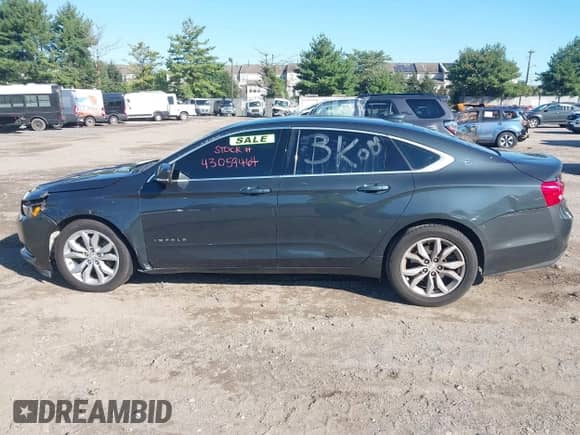 2018 Chevrolet Impala LT with VIN 2G1105S37J9140085, listed as a IAAI auction lot 43059464 with 158,755 mi miles and . Bid and sale history available at DreamBid. Image 14.
