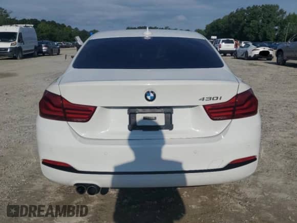 2019 BMW 4 Series 430i with VIN WBA4W3C51KAF91753, listed as a Copart auction lot 69364845 with 93,922 mi miles and Salvage title. Bid and sale history available at DreamBid. Image 6.