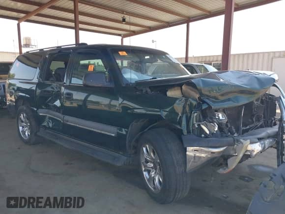 2002 Chevrolet Suburban LT with VIN 3GNFK16T32G203482, listed as a IAAI auction lot 43150404 with 258,149 mi miles and . Bid and sale history available at DreamBid. Image 1.