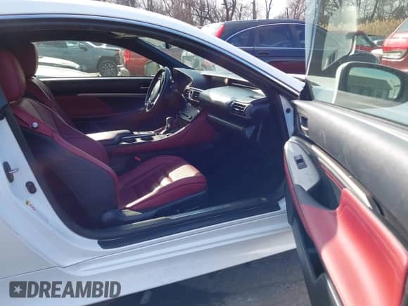 2016 Lexus RC 300 F Sport with VIN JTHSM5BC4G5000726, listed as a IAAI auction lot 41368650 with 52,925 mi miles and . Bid and sale history available at DreamBid. Image 5.