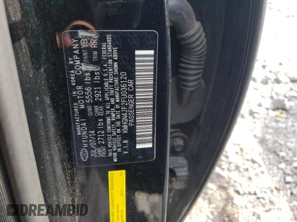 2015 Hyundai Genesis 5.0L с VIN KMHGN4JF2FU036120, выставлен на аукционе Copart как лот 63037604 с пробегом 102 936 миль миль и Списание • Salvage title. История ставок и продаж доступна на DreamBid. Изображение 12.