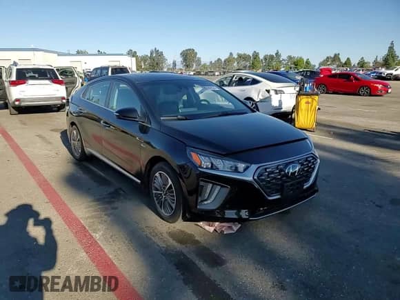 2020 Hyundai Ioniq Limited with VIN KMHCX5LD6LU226301, listed as a Copart auction lot 86182835 with 35,814 mi miles and Salvage title. Bid and sale history available at DreamBid. Image 13.