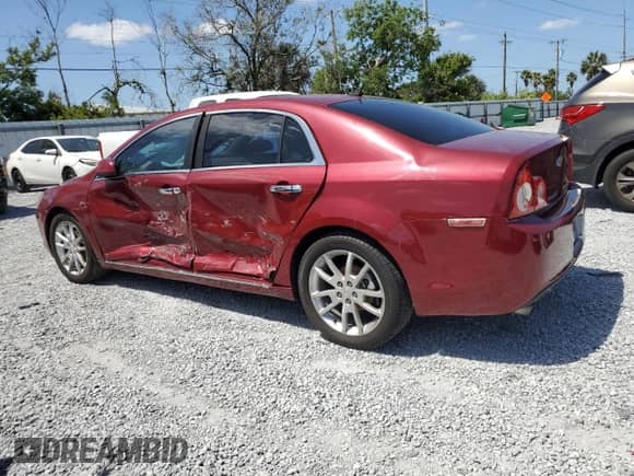 2011 Chevrolet Malibu LTZ with VIN 1G1ZE5E70BF332346, listed as a Copart auction lot 69918155 with 129,547 mi miles and Non repairable. Bid and sale history available at DreamBid. Image 2.