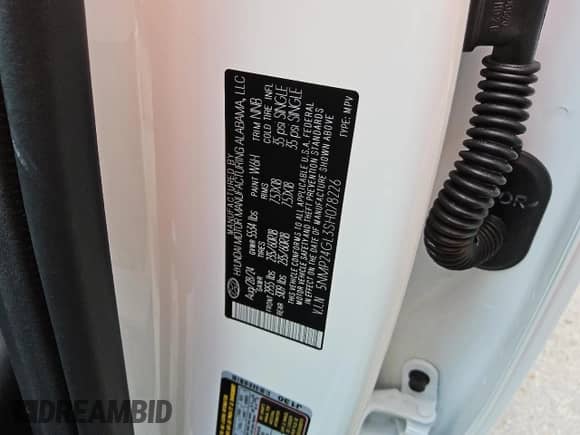 2025 Hyundai Santa Fe SEL с VIN 5NMP24GL3SH078226, выставлен на аукционе Copart как лот 85746394 с пробегом 1 932 миль миль и Чистый • Clean title. История ставок и продаж доступна на DreamBid. Изображение 14.