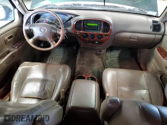 2001 Toyota Tundra Limited z VIN 5TBBT48141S150804, wystawiony jako Copart lot #85075645 z przebiegiem 269 962 mil mil oraz Czysty tytuł • Clean title. Historia ofert i sprzedaży dostępna na DreamBid. Obrazek 8.