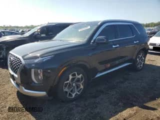 2021 Hyundai Palisade Calligraphy с VIN KM8R74HE7MU281461, выставлен на аукционе Copart как лот 59946485 с пробегом 54 421 миль миль и Списание • Salvage title. История ставок и продаж доступна на DreamBid. Изображение 1.