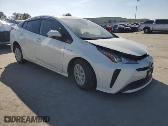 2019 Toyota Prius LE с VIN JTDKARFU4K3070932, выставлен на аукционе Copart как лот 89664115 с пробегом 82 149 миль миль и Списание • Salvage title. История ставок и продаж доступна на DreamBid. Изображение 4.