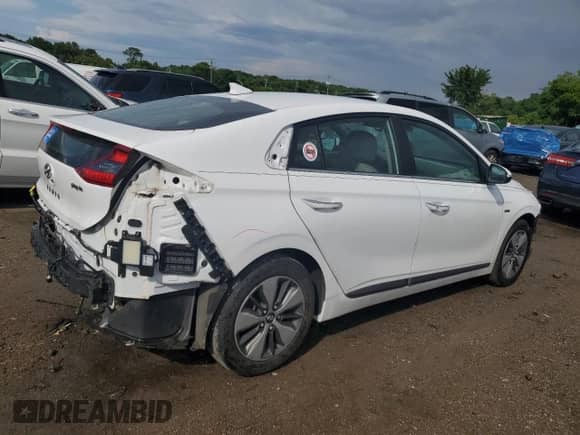 2019 Hyundai Ioniq Limited z VIN KMHC75LD8KU158775, wystawiony jako Copart lot #57900894 z przebiegiem 35 474 mil mil oraz Szkoda całkowita • Salvage title. Historia ofert i sprzedaży dostępna na DreamBid. Obrazek 3.