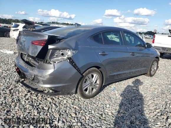 2019 Hyundai Elantra SEL z VIN KMHD84LF5KU833544, wystawiony jako Copart lot #87012225 z przebiegiem 61 724 mil mil oraz Nie do naprawy • Non repairable. Historia ofert i sprzedaży dostępna na DreamBid. Obrazek 3.
