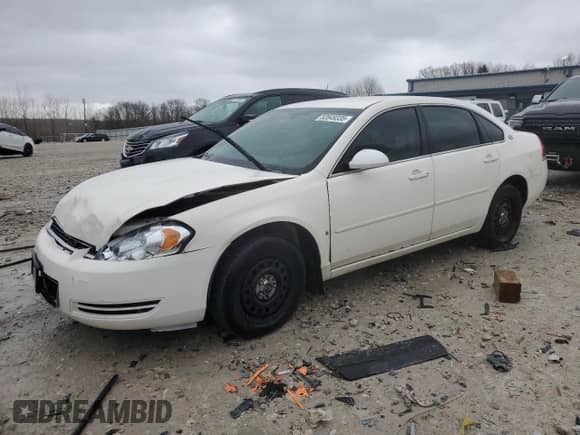 2008 Chevrolet Impala Police Police с VIN 2G1WS553X81370577, выставлен на аукционе Copart как лот 52849335 с пробегом 140 960 миль миль и Чистый • Clean title. История ставок и продаж доступна на DreamBid. Изображение 1.
