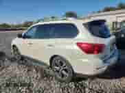 2018 Nissan Pathfinder SL with VIN 5N1DR2MM0JC652838, listed as a Copart auction lot 80277285 with 150,047 mi miles and Salvage title. Bid and sale history available at DreamBid. Image 2.