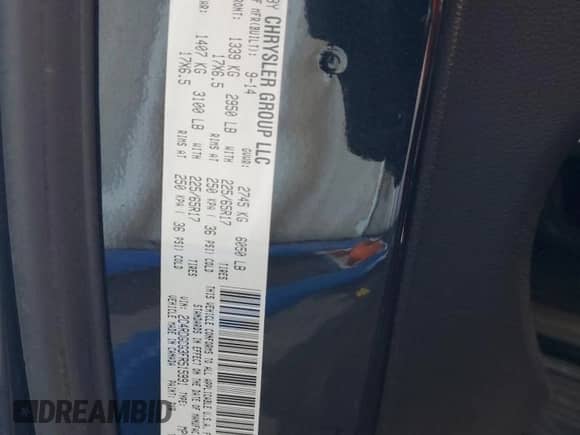 2015 Dodge Grand Caravan SXT Plus с VIN 2C4RDGCG3FR515991, выставлен на аукционе Copart как лот 89726665 с пробегом 84 479 миль миль и Списание • Salvage title. История ставок и продаж доступна на DreamBid. Изображение 14.