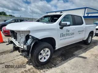 2020 Chevrolet Silverado 1500 LT z VIN 3GCUYDED8LG166277, wystawiony jako Copart lot #62500265 z przebiegiem 94 321 mil mil oraz Nie do naprawy • Non repairable. Historia ofert i sprzedaży dostępna na DreamBid. Obrazek 1.