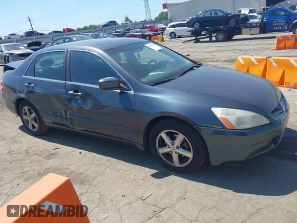 2004 Honda Accord EX with VIN 1HGCM56824A115213, listed as a IAAI auction lot 43194418 with 260,377 mi miles and . Bid and sale history available at DreamBid. Image 1.