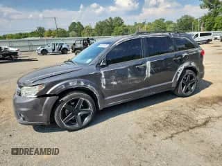 2015 Dodge Journey SXT with VIN 3C4PDCBB4FT655017, listed as a Copart auction lot 81322195 with 122,679 mi miles and Salvage title. Bid and sale history available at DreamBid. Image 1.