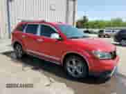 2017 Dodge Journey Crossroad Plus with VIN 3C4PDCGB3HT579463, listed as a Copart auction lot 53193205 with 131,989 mi miles and Salvage title. Bid and sale history available at DreamBid. Image 4.