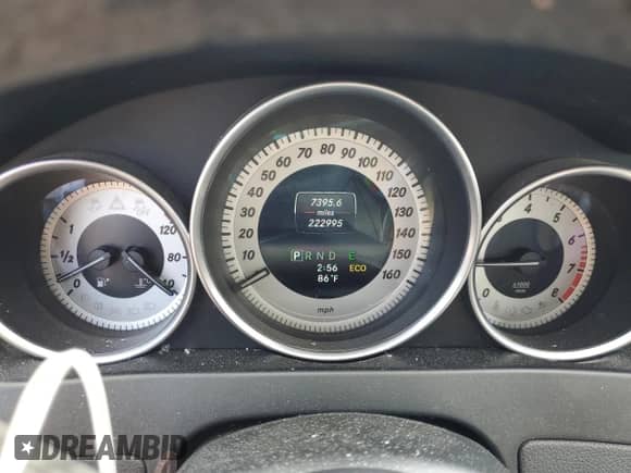 2014 Mercedes-Benz C 300 Sport with VIN WDDGF8AB7EA931775, listed as a Copart auction lot 65038065 with 222,995 mi miles and Salvage title. Bid and sale history available at DreamBid. Image 9.