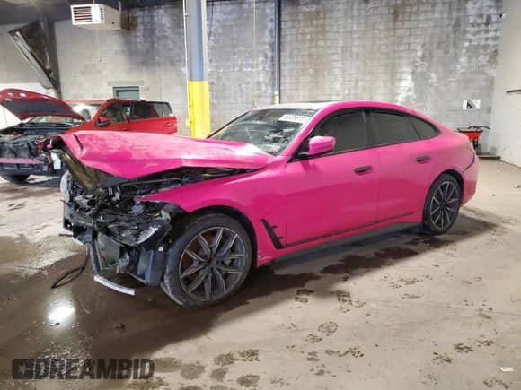 2022 BMW 4 Series 430i с VIN WBA63AV04NFM77774, выставлен на аукционе Copart как лот 43536615 с пробегом 29 379 миль миль и Списание • Salvage title. История ставок и продаж доступна на DreamBid. Изображение 1.