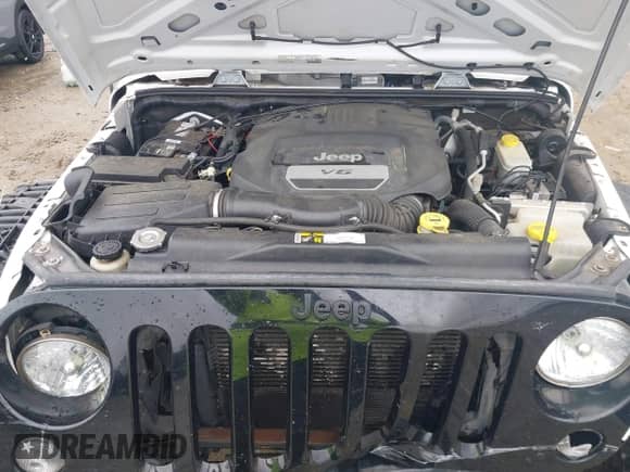2015 Jeep Wrangler Sport with VIN 1C4AJWAG1FL593777, listed as a IAAI auction lot 42952137 with 99,393 mi miles and . Bid and sale history available at DreamBid. Image 10.