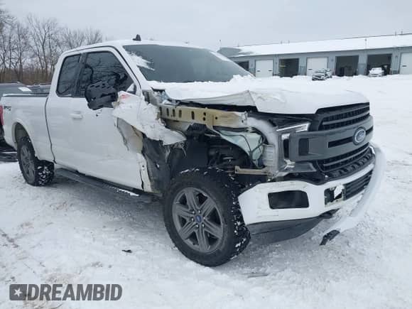 2020 Ford F-150 XL with VIN 1FTFX1E5XLKE18638, listed as a IAAI auction lot 41281632 with 102,146 mi miles and . Bid and sale history available at DreamBid. Image 1.