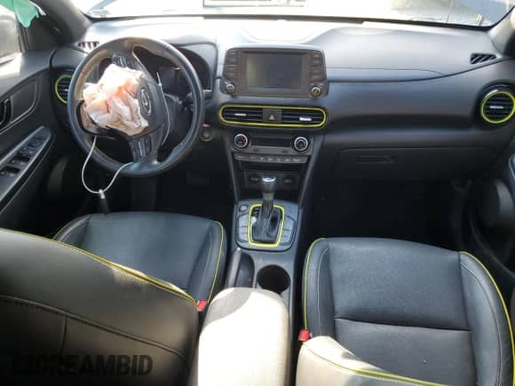 2018 Hyundai Kona Limited z VIN KM8K33A59JU094414, wystawiony jako Copart lot #80795815 z przebiegiem 79 203 mil mil oraz Szkoda całkowita • Salvage title. Historia ofert i sprzedaży dostępna na DreamBid. Obrazek 8.
