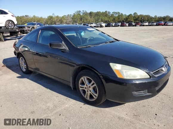 2007 Honda Accord EX-L with VIN 1HGCM71667A008638, listed as a Copart auction lot 41467885 with 209,193 mi miles and Salvage title. Bid and sale history available at DreamBid. Image 4.