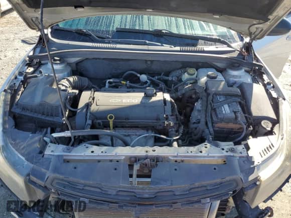 2015 Chevrolet Cruze LS with VIN 1G1PA5SH8F7244466, listed as a Copart auction lot 84595875 with 191,034 mi miles and Salvage title. Bid and sale history available at DreamBid. Image 11.