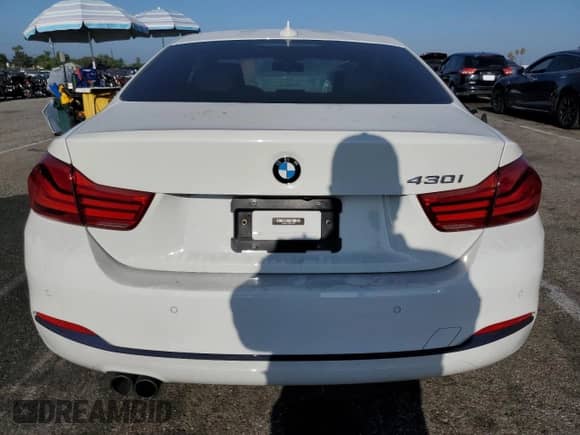2019 BMW 4 Series 430i with VIN WBA4W3C52KAF92877, listed as a Copart auction lot 69134145 with 92,312 mi miles and Salvage title. Bid and sale history available at DreamBid. Image 6.
