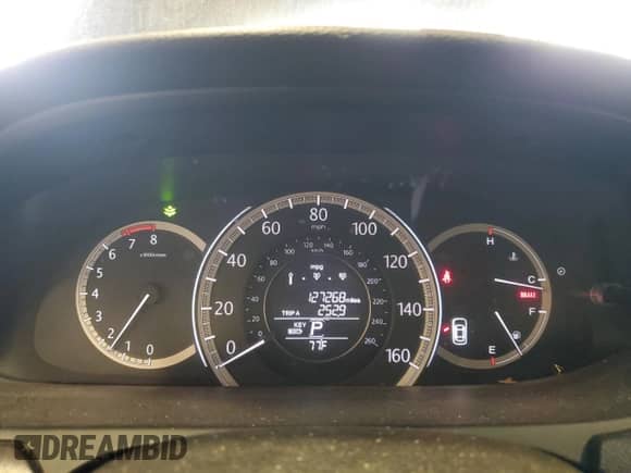 2013 Honda Accord EX z VIN 1HGCR2F74DA083033, wystawiony jako Copart lot #81439305 z przebiegiem 127 268 mil mil oraz Szkoda całkowita • Salvage title. Historia ofert i sprzedaży dostępna na DreamBid. Obrazek 9.