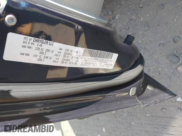 2008 Dodge Grand Caravan SE с VIN 1D8HN44HX8B187938, выставлен на аукционе IAAI как лот 42832512 с пробегом Не указан миль и . История ставок и продаж доступна на DreamBid. Изображение 9.