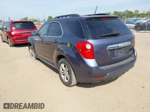 2013 Chevrolet Equinox LT с VIN 2GNALDEK2D6255461, выставлен на аукционе IAAI как лот 43202604 с пробегом 170 282 миль миль и . История ставок и продаж доступна на DreamBid. Изображение 3.