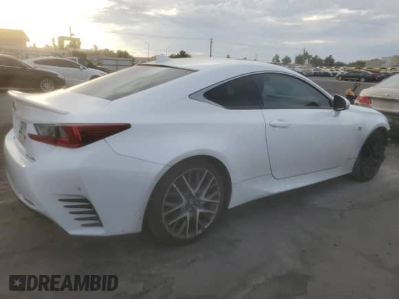 2017 Lexus RC 350 F Sport z VIN JTHHE5BC2H5017579, wystawiony jako Copart lot #80557995 z przebiegiem 88 921 mil mil oraz Szkoda całkowita • Salvage title. Historia ofert i sprzedaży dostępna na DreamBid. Obrazek 3.