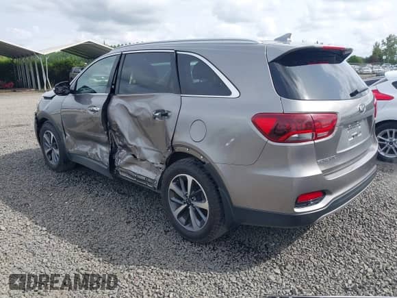 2019 Kia Sorento EX with VIN 5XYPHDA56KG547201, listed as a IAAI auction lot 42260787 with 76,524 mi miles and . Bid and sale history available at DreamBid. Image 3.