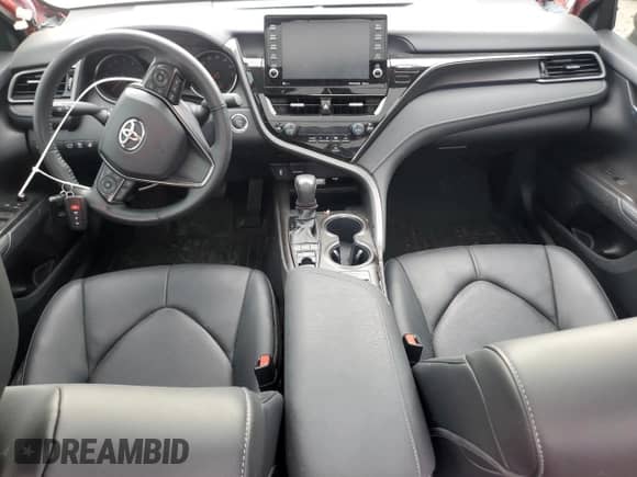 2023 Toyota Camry XSE with VIN 4T1K61AK1PU097849, listed as a Copart auction lot 70029005 with 42,809 mi miles and Salvage title. Bid and sale history available at DreamBid. Image 8.