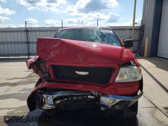 2006 Ford F-150 XLT with VIN 1FTPX14596FB25929, listed as a Copart auction lot 69846955 with 187,228 mi miles and Salvage title. Bid and sale history available at DreamBid. Image 5.